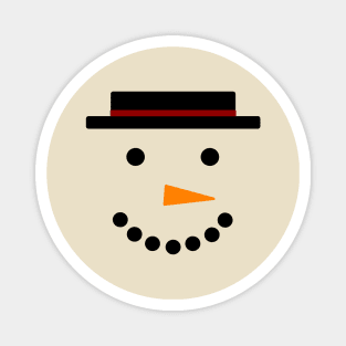 Snowman Face Magnet